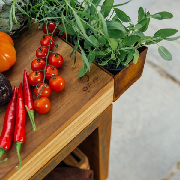 Mise en Place Table Corten 65 PRO