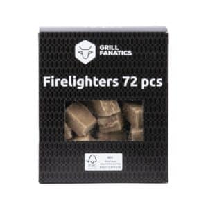 Grill Fanatics BBQ Firelighters - 72 pieces
